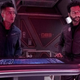 Prax (Terry Chen) and Alex (Cas Anvar) from the highly acclaimed scifi series.